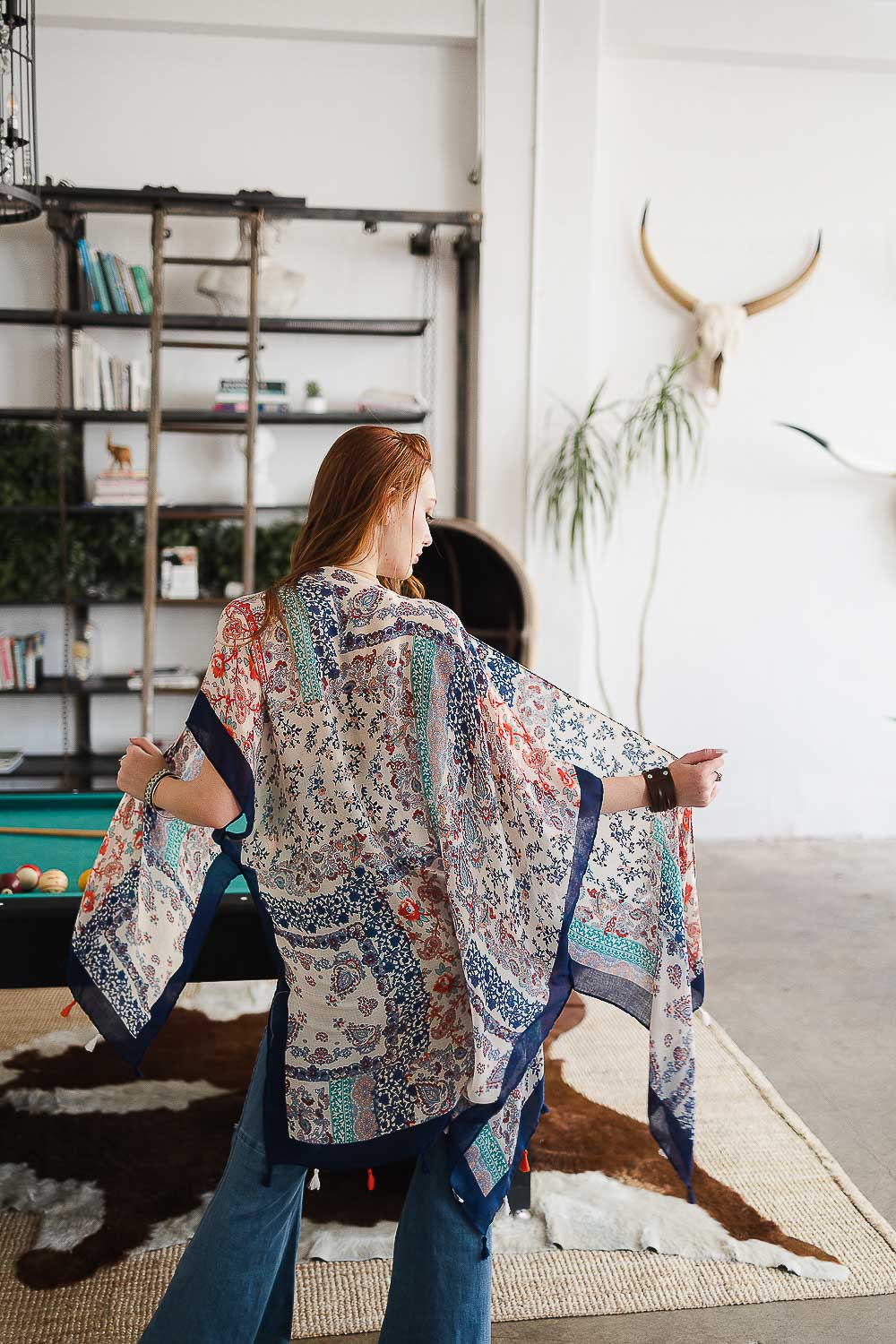 Paisley Floral Patchwork Kimono