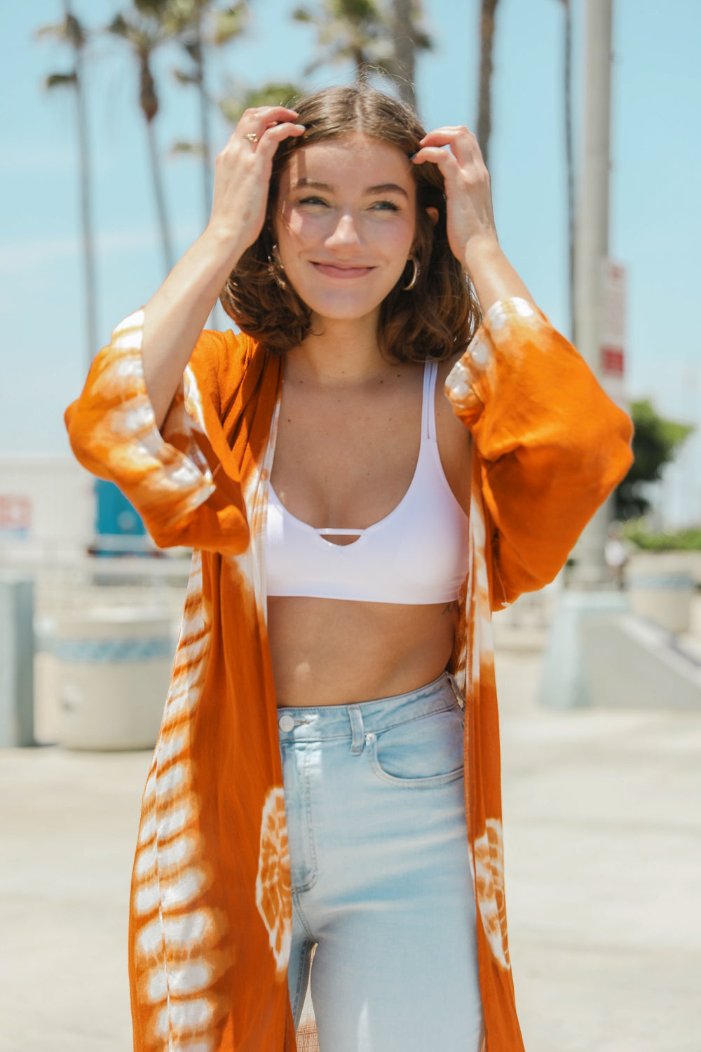 Tie Dye Kimono